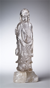 Image of Shoulao Holding a Ruyi Scepter