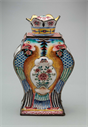 Image of Tea Caddy in the Shape of a Crowned Double-Headed Eagle